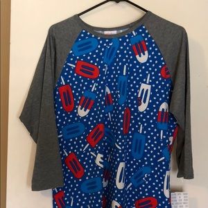 **NWT** LuLaRoe Americana XL Randy